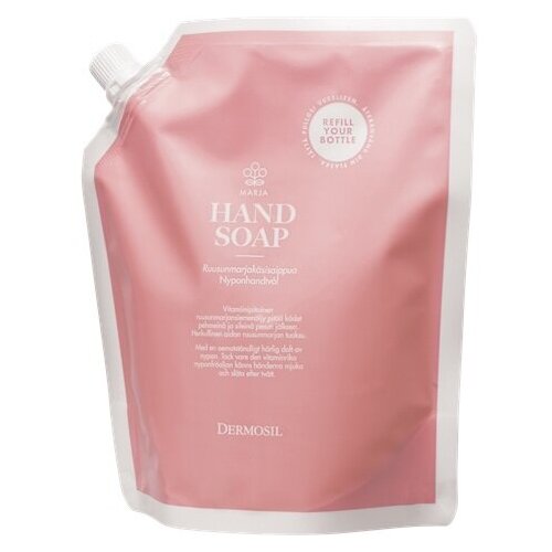 Dermosil Мыло Морозный Шиповник, упаковка рефил, 500мл