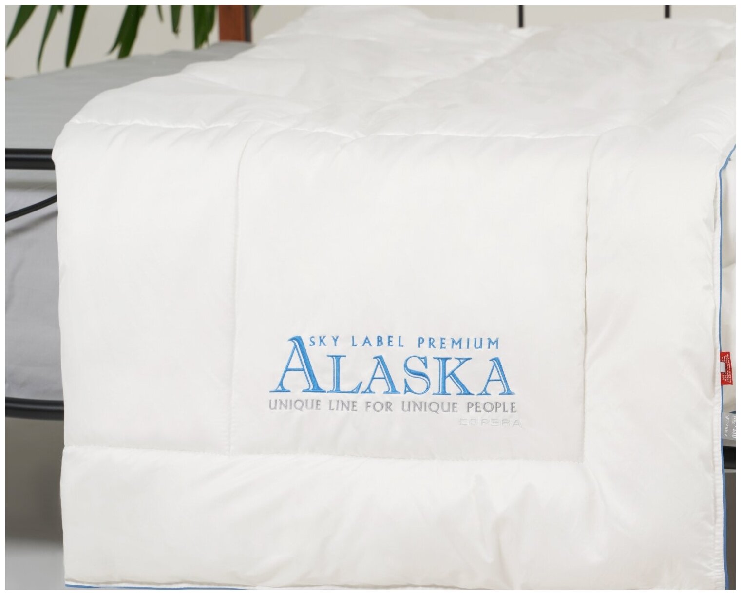 Стеганое одеяло Alaska "Sky Label" /Аляска Скай Лейбл, прохладное 200х220см - фотография № 6