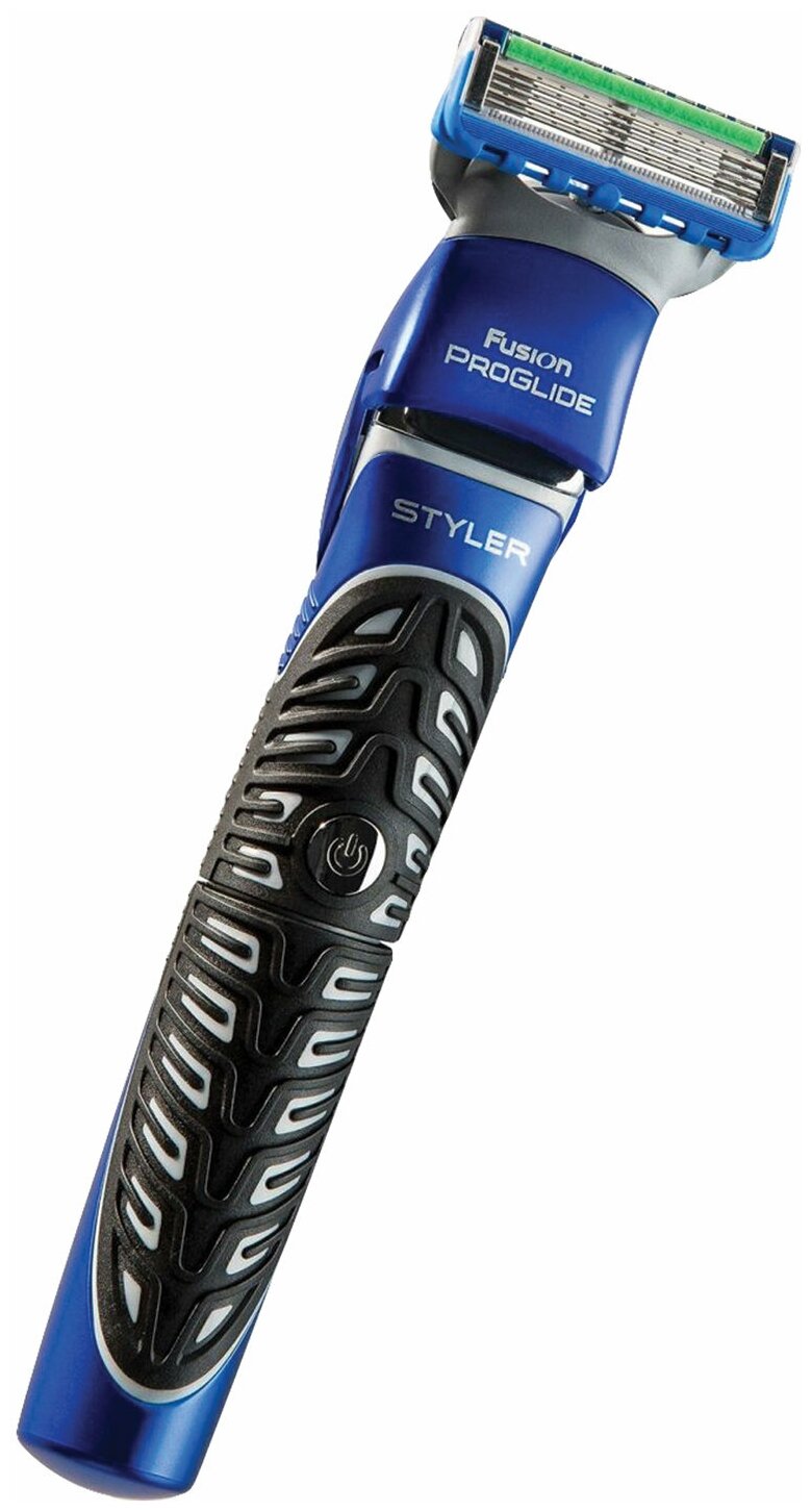 Бритва-стайлер Gillette Fusion5 ProGlide Styler, 1 сменная кассета ProGlide Power + 3 насадки для моделирования бороды/усов - фото №20