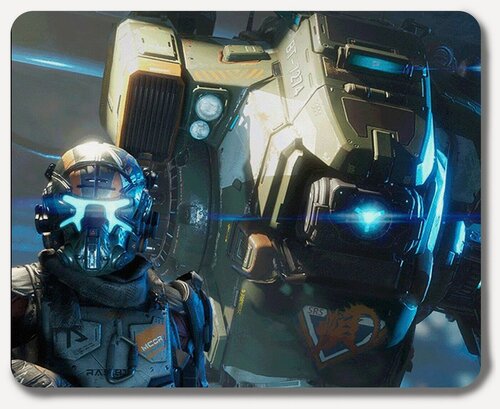 Изображение товара Коврик для мыши Titanfall робот и пилот - 2