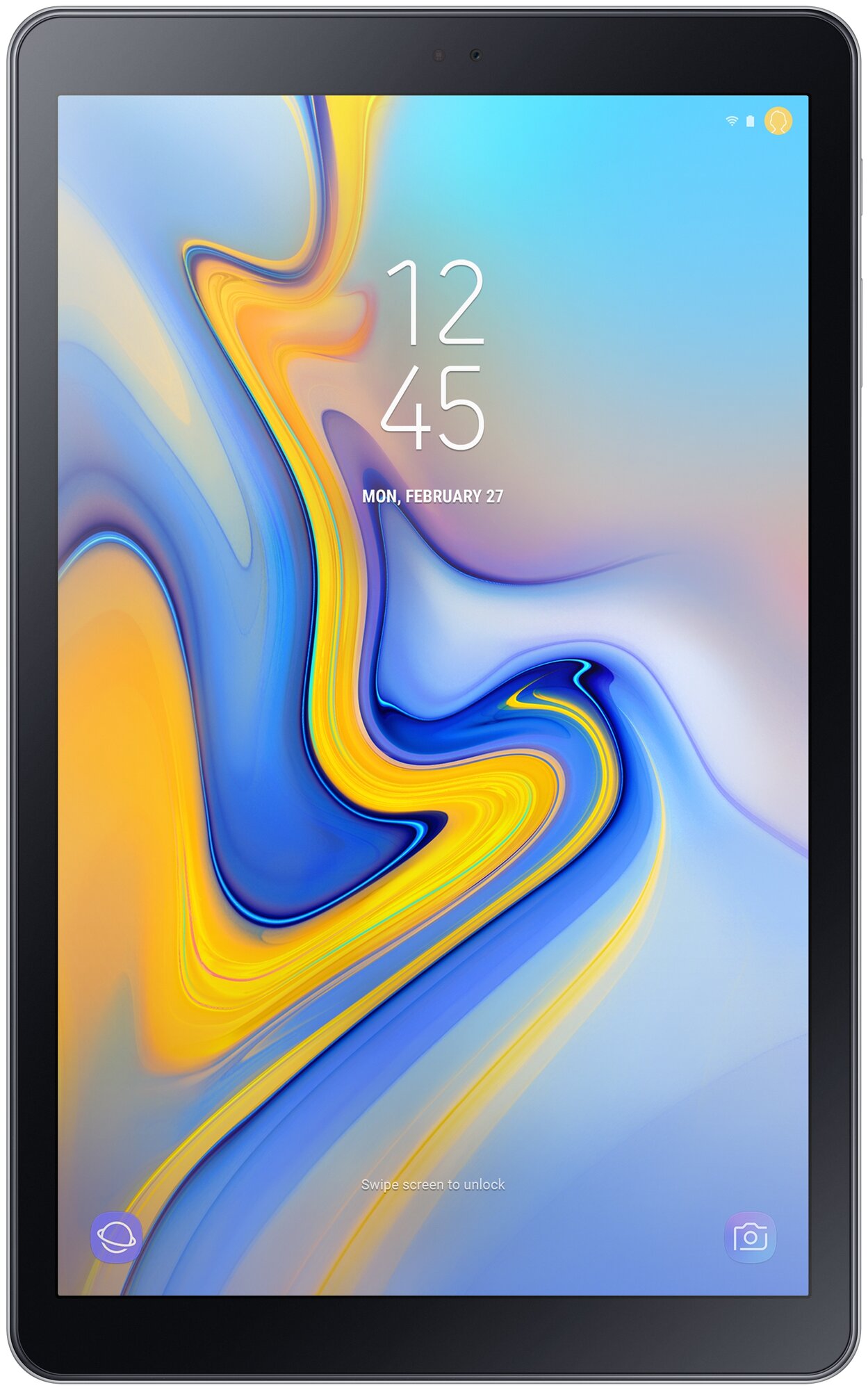 10.5" Планшет Samsung Galaxy Tab A 10.5 SM-T595 (2018), RU, 3/32 ГБ, Wi-Fi + Cellular, Android 8.1, серый