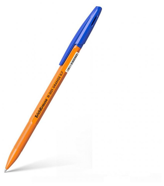 Ручка шариковая ErichKrause R-301 Orange Stick 0.7, 4цв, 4шт