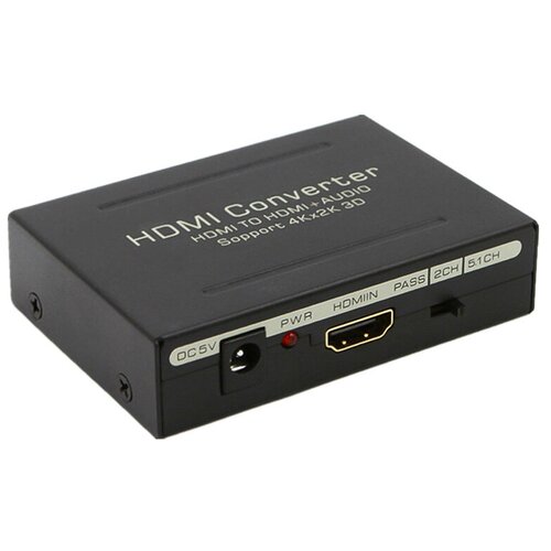 Разделитель сигнала PALMEXX HDMI to HDMI+Audio(Spdif+L/R) Extractor 2CH/5.1CH, 4K*2K, 3D