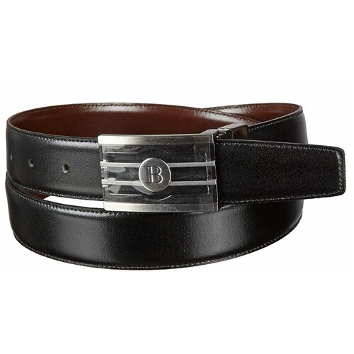 фото Ремень miguel bellido, размер m, черный, коричневый