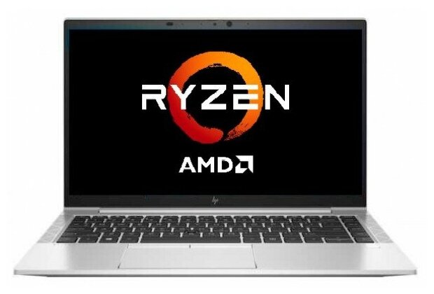 Ноутбук HP EliteBook 845 G8 Ryzen 5 Pro 5650U 8Gb SSD256Gb AMD Radeon 14 IPS UWVA FHD 1920x1080 Windows 10 Professional 64 silver WiFi BT Cam
