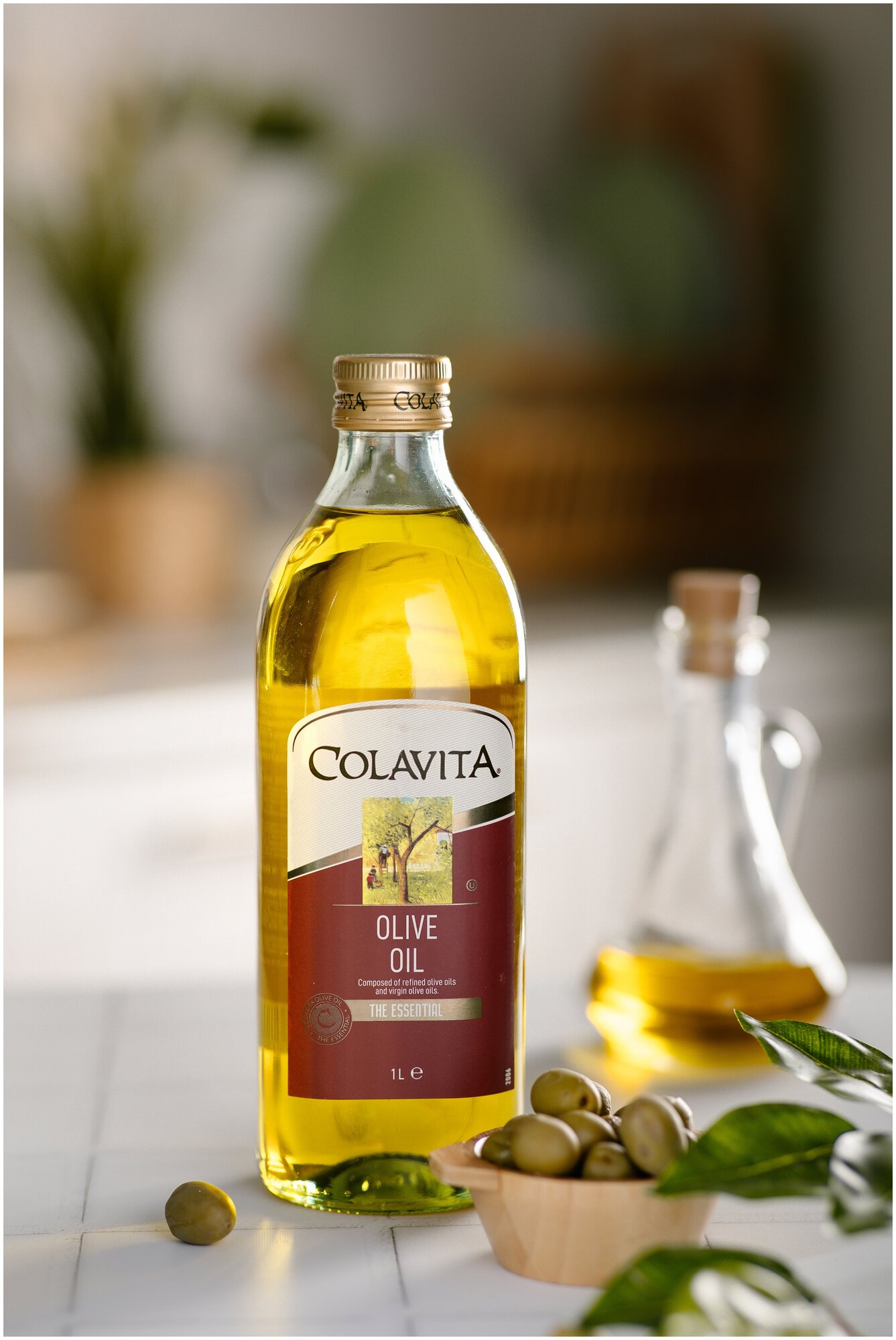 Масло оливковое рафинированное "Colavita", 1 литр
