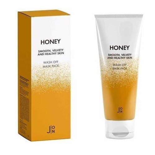 J: on Маска для лица «мед» - Honey wash off mask pack, 50г