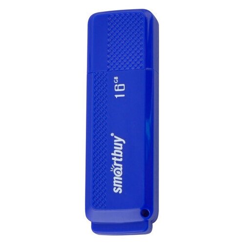 Флеш-диск 16 GB SMARTBUY Dock USB 2.0 синий, 3 шт