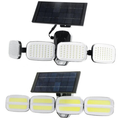 Уличный настенный LED светильник FL-194 на солнечной батарее с датчиком движения и датчиком освещенности 3299₽