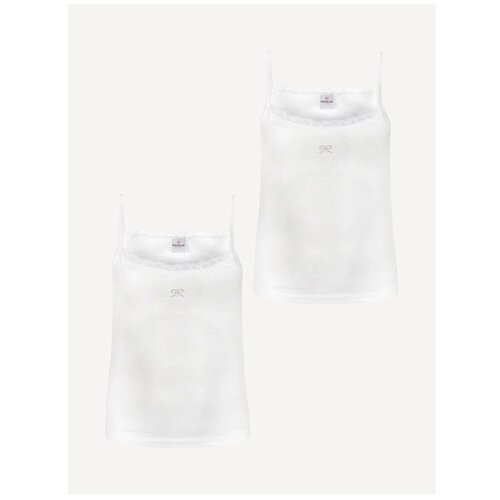 фото Майка для девочки baykar, (2шт/уп), цвет (белый), размер 158-164 (6)