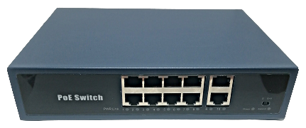 Коммутатор "Platon" RV-PS1082AI 8 port POE