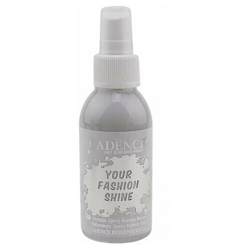 Краска Cadence Your Fashion Shine Spay Fabric Paint. Black FS-1119