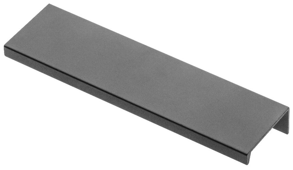 GTV Ручка мебельная алюминиевая HEXI 192мм/225мм, антрацит - фотография № 1