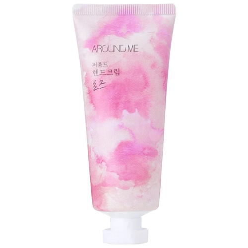 Крем для рук с экстрактом розы Welcos Around Me Perfumed Hand Cream Rose, 60 мл