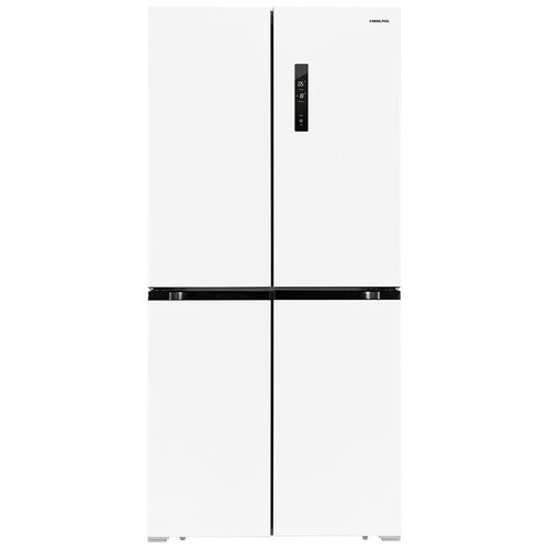 Холодильник HIBERG RFQ 490DX NFW INVERTER Cross Door 4 двери отдельностоящий Total No Frost инвертор 490 л объем цвет белая глазурь 9990000₽