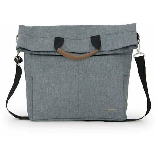 Сумка для мамы SideBag Grey-Brown для коляски Bumprider Connect москитные сетки bumprider connect