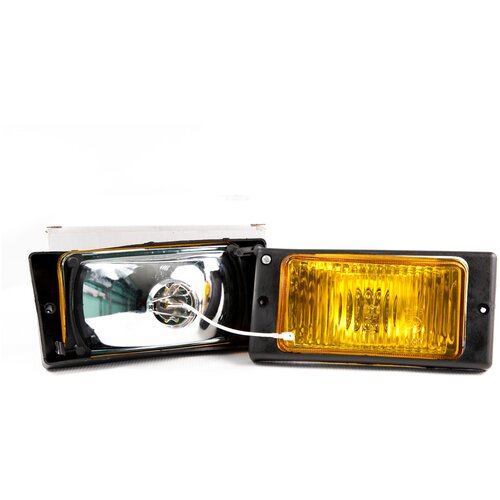 Фары противотуманные ВАЗ 2110-15, желтое рифленое стекло