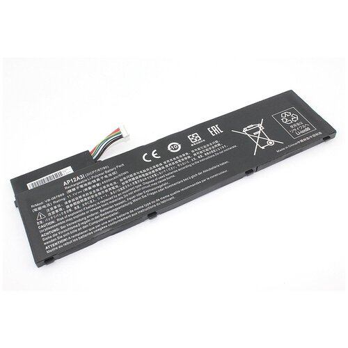 Аккумуляторная батарея для ноутбука Acer Aspire M3-481 (AP12A31) 11.1V 4500mAh OEM аккумуляторная батарея для ноутбука acer aspire m3 481 ap12a31 11 1v 4500mah oem