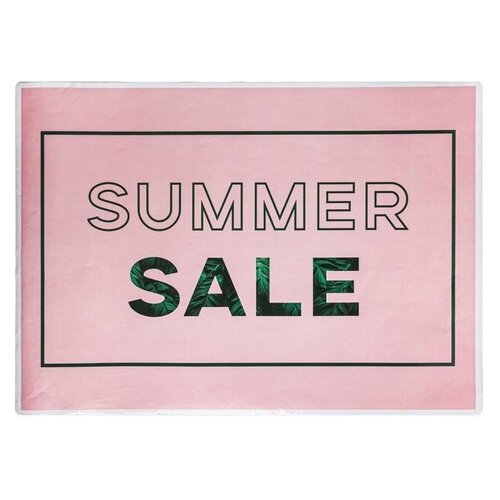 Наклейки для витрин Summer sale, 52.5 х 74 см 2021 summer new style hot sale oversized loose men