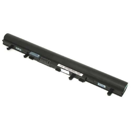 Аккумуляторная батарея для ноутбука Acer Aspire V5-531 (AL12A72) 14.8V 2500mAh 37Wh черная аккумуляторная батарея для ноутбука acer aspire v5 531 al12a72 14 8v 2500mah 37wh черная