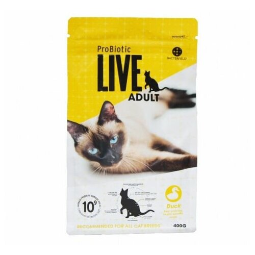 ProBiotic LIVE для взрослых кошек Утка