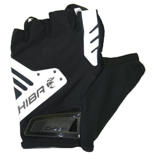 Велоперчатки CHIBA Air Plus Reflex, с дополнительной гелевой протекцией, черные, 3011420, S