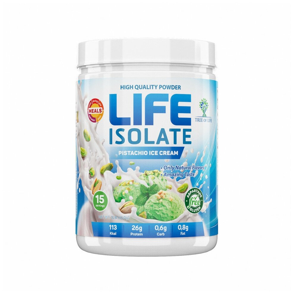 Tree of Life LIFE Isolate 454 г Pistachio ice cream