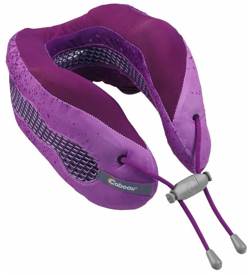 Подушка под шею для путешествий Cabeau Evolution Cool фиолетовая