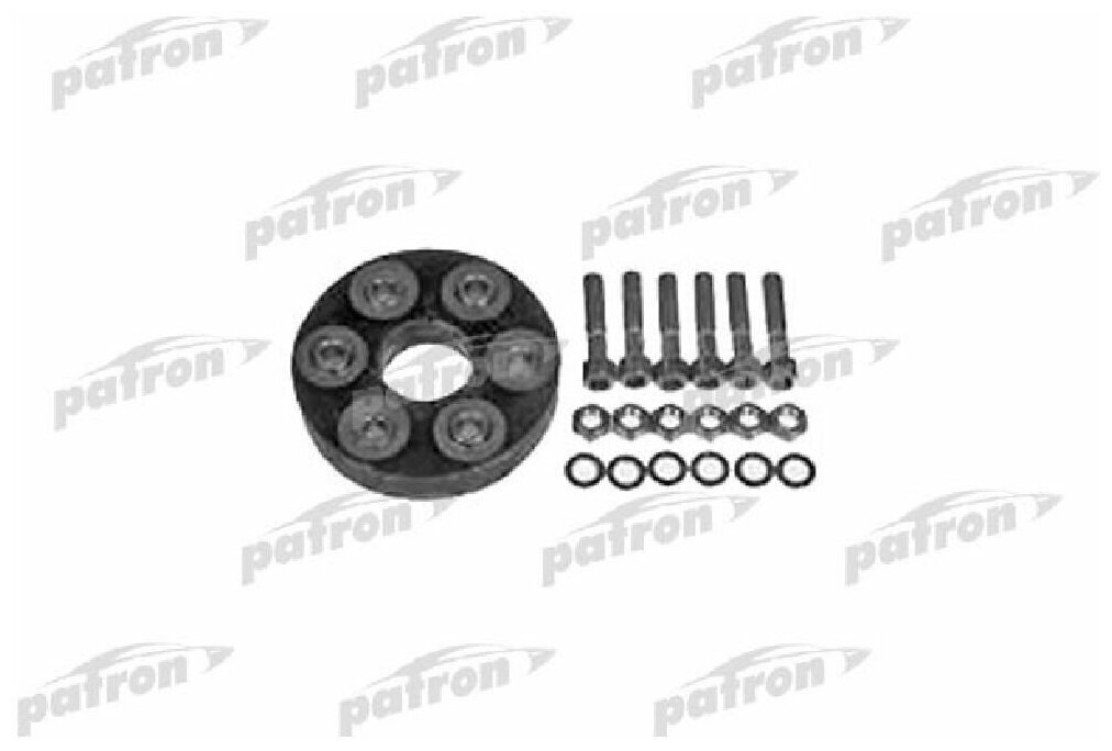 Муфта Кардана С Болтами, К-Кт Mercedes W201/202/210/124 1.8-3.0 82-02 PATRON арт. PSE5002