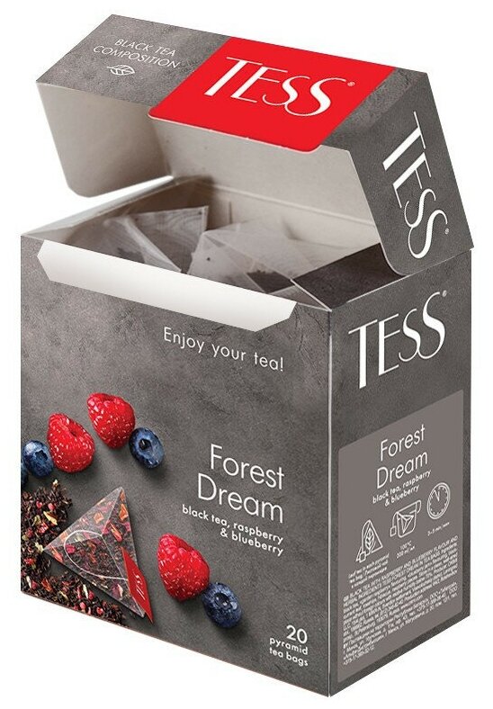 Чай черный Tess Forest Dream 20 пак - фото №10