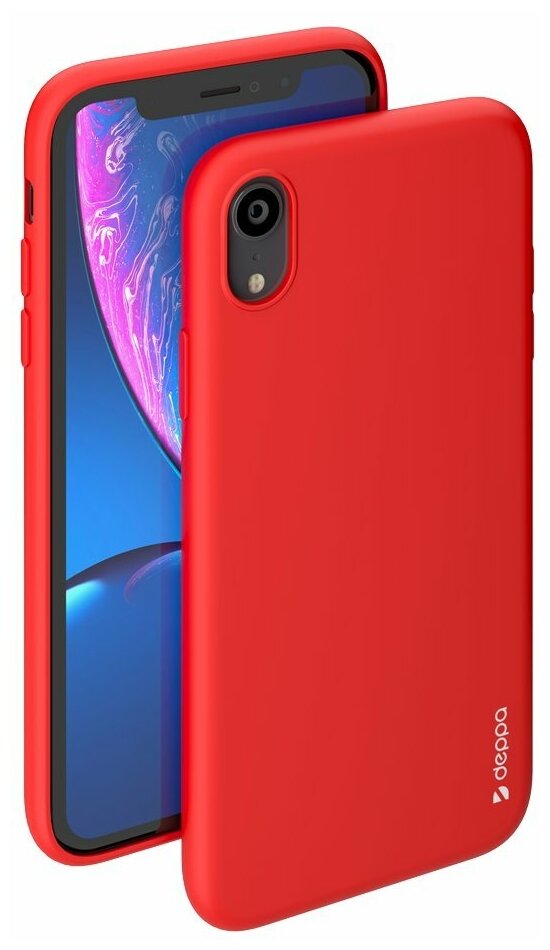 Чехол Deppa (85365) Gel Color Case iPhone XR красный