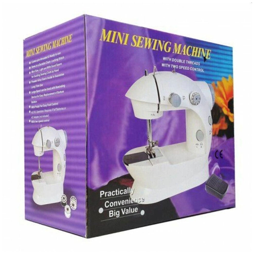 Швейная машинка Mini Sewing Machine SM-202A - фотография № 6