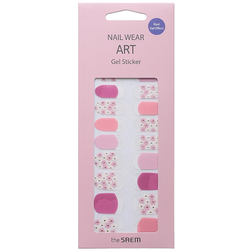 The Saem Nail Наклейки для ногтей Nail Wear Art Gel Sticker 11 the saem наклейки для ногтей nail wear art gel sticker 07 2 шт