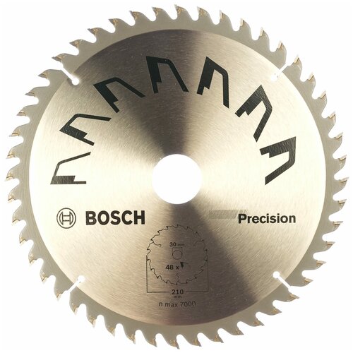 Bosch Циркулярный Диск 210x30 48 Precision 2609256873 .