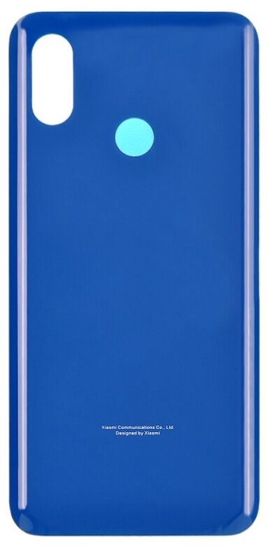 Задняя крышка для Xiaomi Mi8 (синяя)