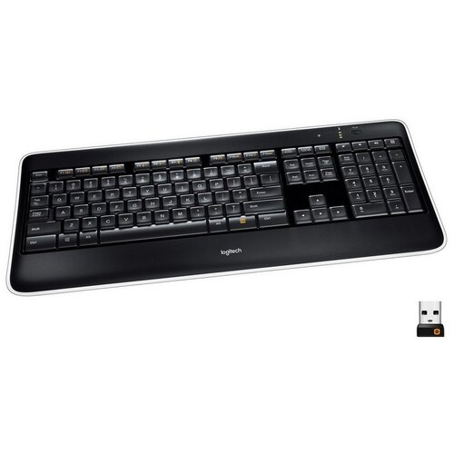Беспроводная клавиатура с подсветкой Logitech Wireless Illuminated Keyboard K800