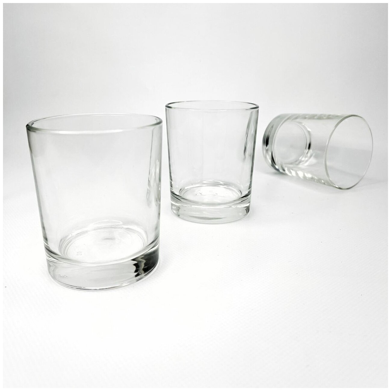 фото Стакан стеклянный для свечей прямой 190мл / стакан для свечеварения / pasabahce istandul / истамбул / набор стаканов 12шт