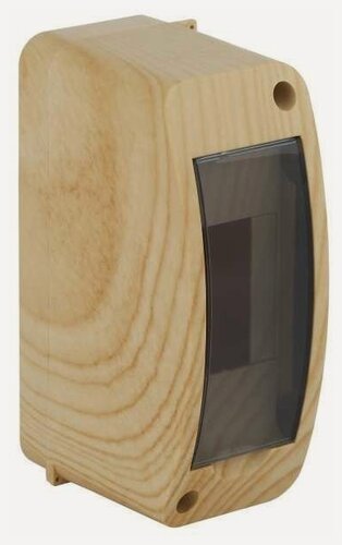 Изображение товара Щиток ОП Тусо 2 мод. с верт. двер. 140х55х85мм сосна Рувинил 68302-27М