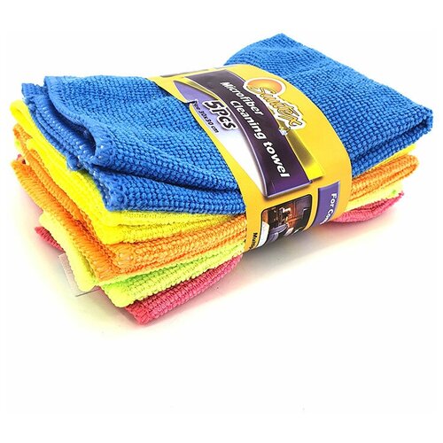 Набор салфеток из микрофибры 5шт 30*30см OLS-18(4055) Shanghai CO