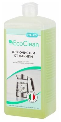 Чистящее средство для чайников Italco Для удаления накипи EcoClean 1000 мл.
