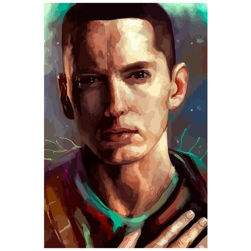 Картина по номерам на холсте Музыка Eminem Эминем - 6298 В 60x40 картина по номерам на холсте музыка eminem эминем 6295 в 60x40