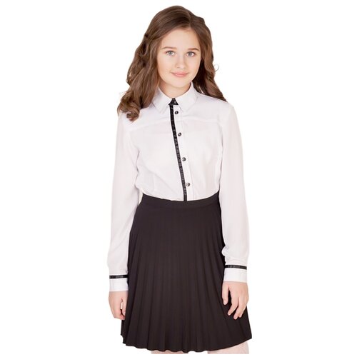 Школьная юбка Инфанта, размер 134/60, черный школьная юбка инфанта размер 134 60 серый