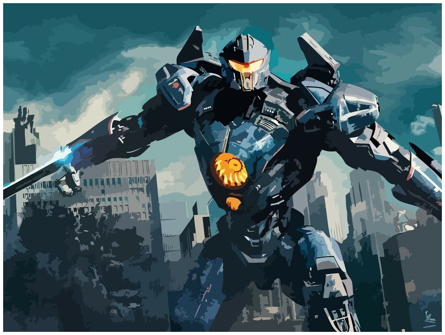 Тихоокеанский рубеж егеря картинки