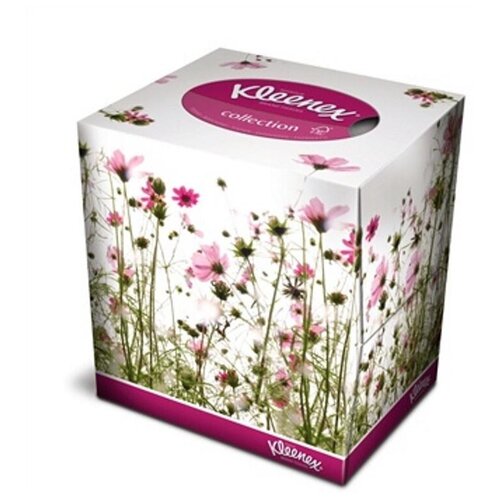 Салфетки косметические KLEENEX Салфетки в коробках Collection 100шт/уп салфетки bella 1 косметические