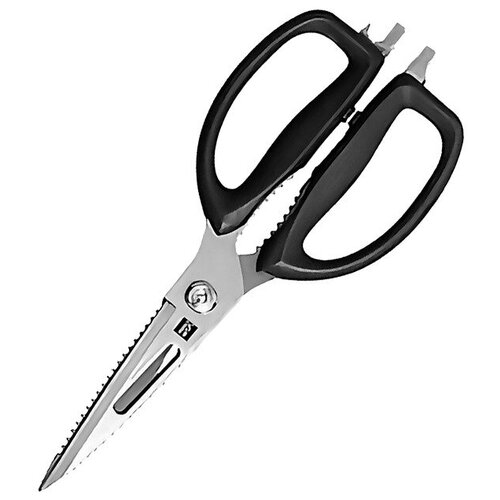 Многофункциональные кухонные ножницы CNC HuoHou HU0178, black