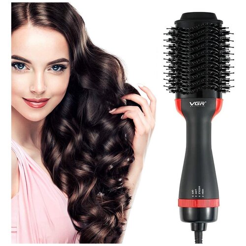 Фен-щетка для волос Термощетка V-416 Фен-расческа для волос 269100₽