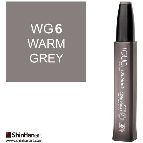 Заправка для маркеров Touch Refill Ink 20 мл WG6 Теплый серый
