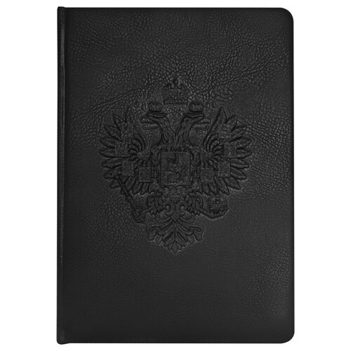 Ежедневник недатир. А5, 136л., кожзам, Кожевенная мануфактура 