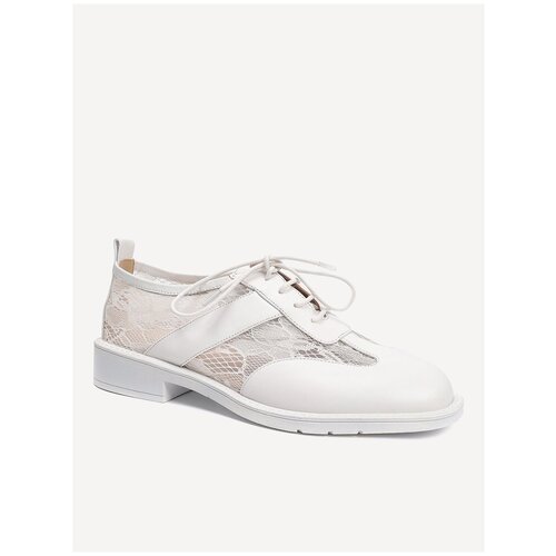 фото Полуботинки женские just couture 6184-906-n01 цвет: белый размер: 40