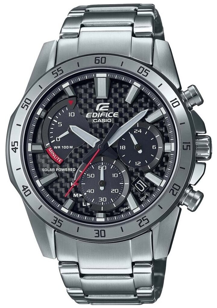 Японские наручные часы Casio Edifice EFS-S580D-1AVUEF с хронографом